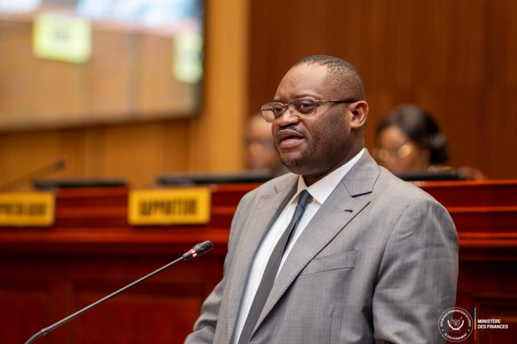 Sénat : Doudou Fwamba défend quatre projets de loi pour financer des projets structurants en RDC Ministre des Finances devant les Sénateurs